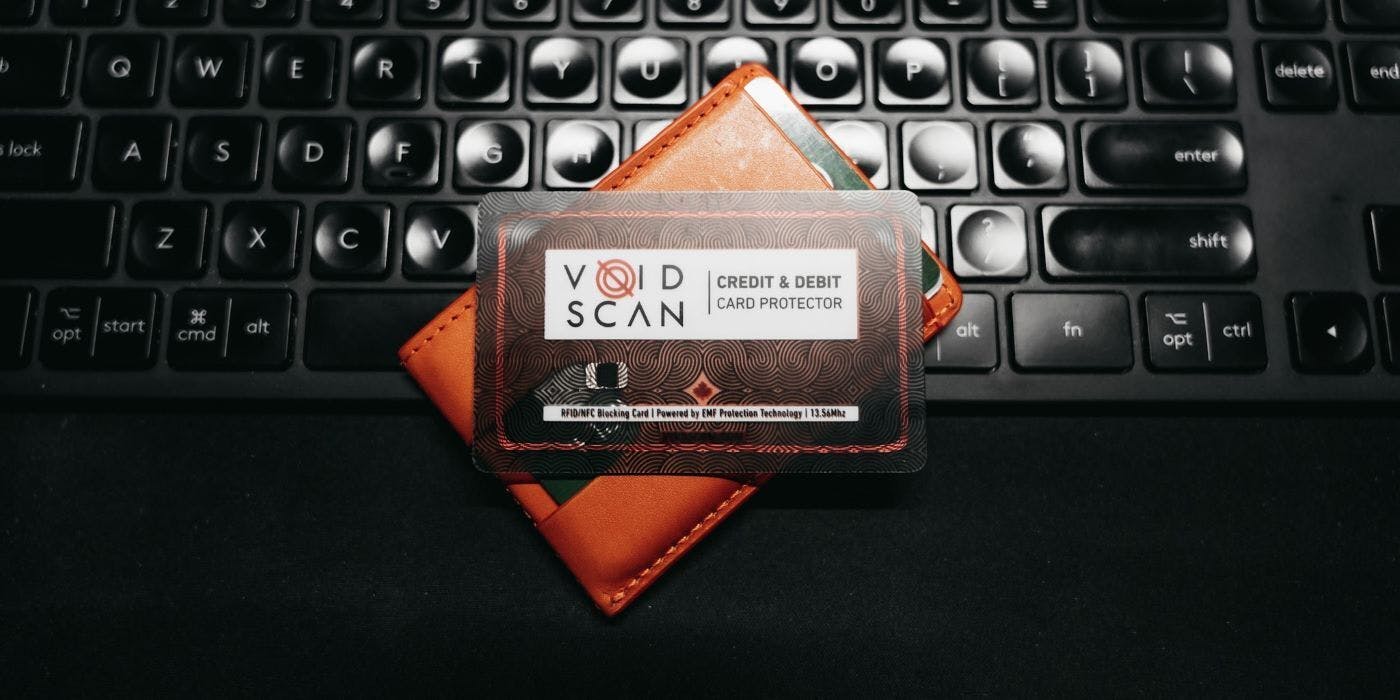 カナダ発】財布に入れるだけのスキミング防止カード｜VoidScan 2.0