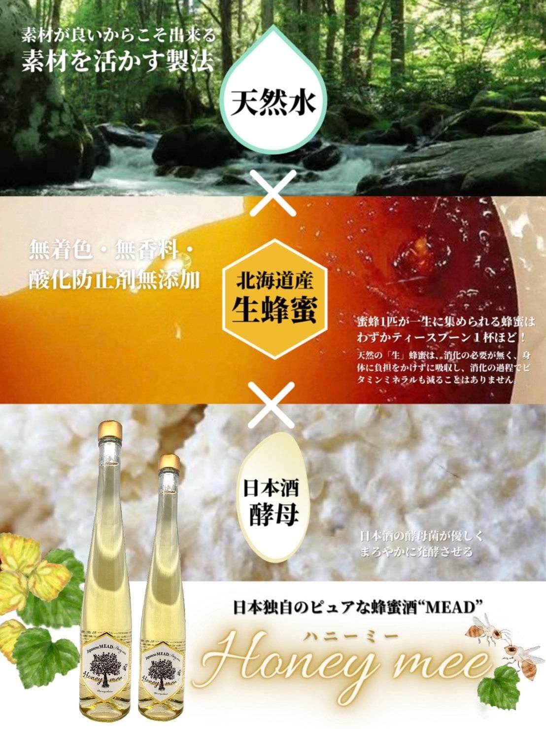 日本の伝統を守りたい！国産蜂蜜×日本酒造場の純日本産のミード酒を