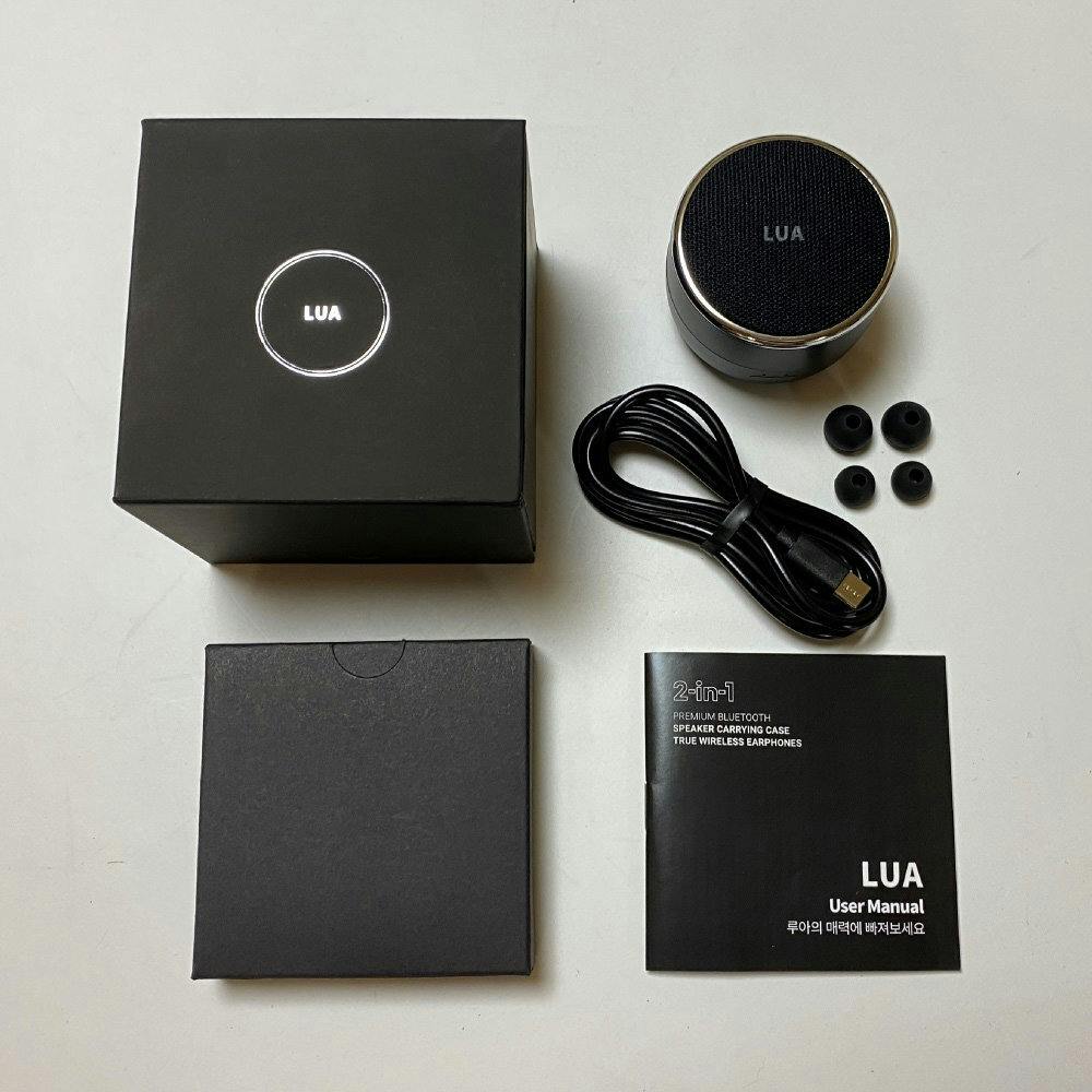 LUA ワイヤレスイヤホン ✻スピーカー付き充電器 | cienciahoy.org.ar