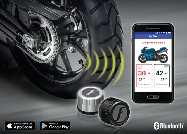 FOBO Tire TPMS 空気圧センサー 車 スマホでチェック タイヤ空気圧監視