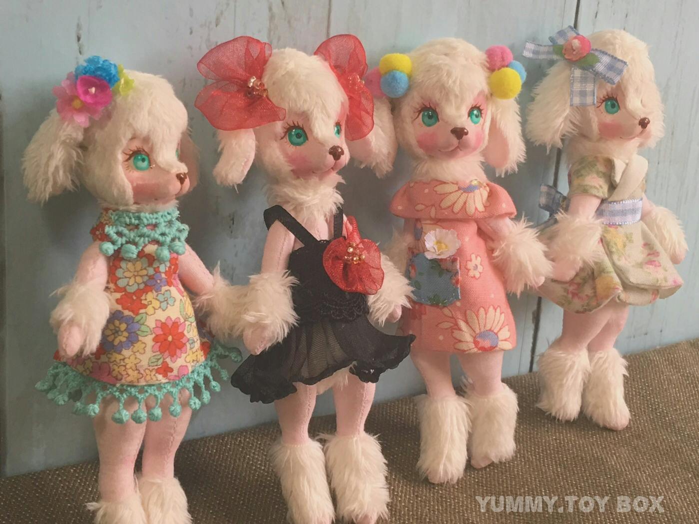 プードルのナナちゃんをソフビ化したい！【yummy.toy box(人形作家