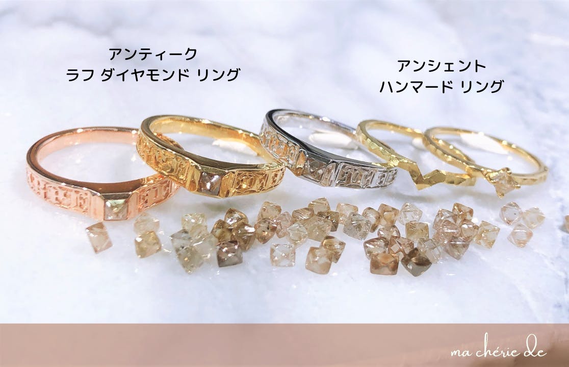 1500年代中世ヨーロッパ、ルネサンス時代の「原石ダイヤモンドリング ...