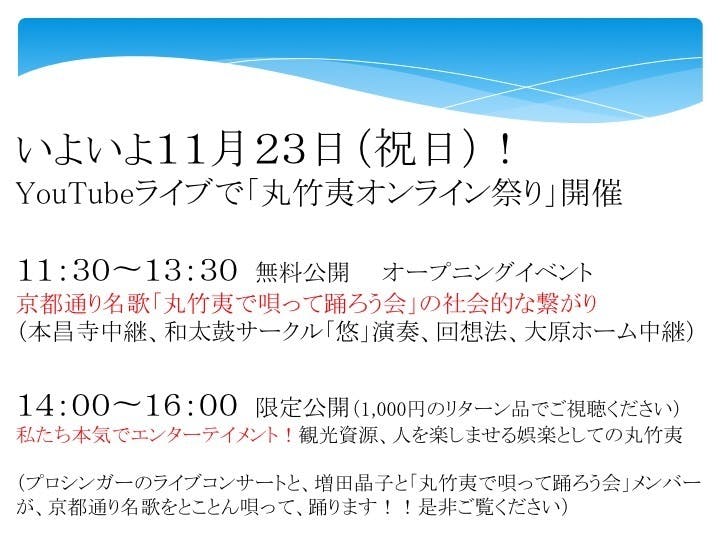 コロナにまけるな 京都通り名歌 を踊る オンライン盆踊り祭 を成功させよう Campfire キャンプファイヤー コロナにまけるな 京都通り名歌 を踊る オンライン盆踊り祭 を成功させよう Campfire キャンプファイヤー