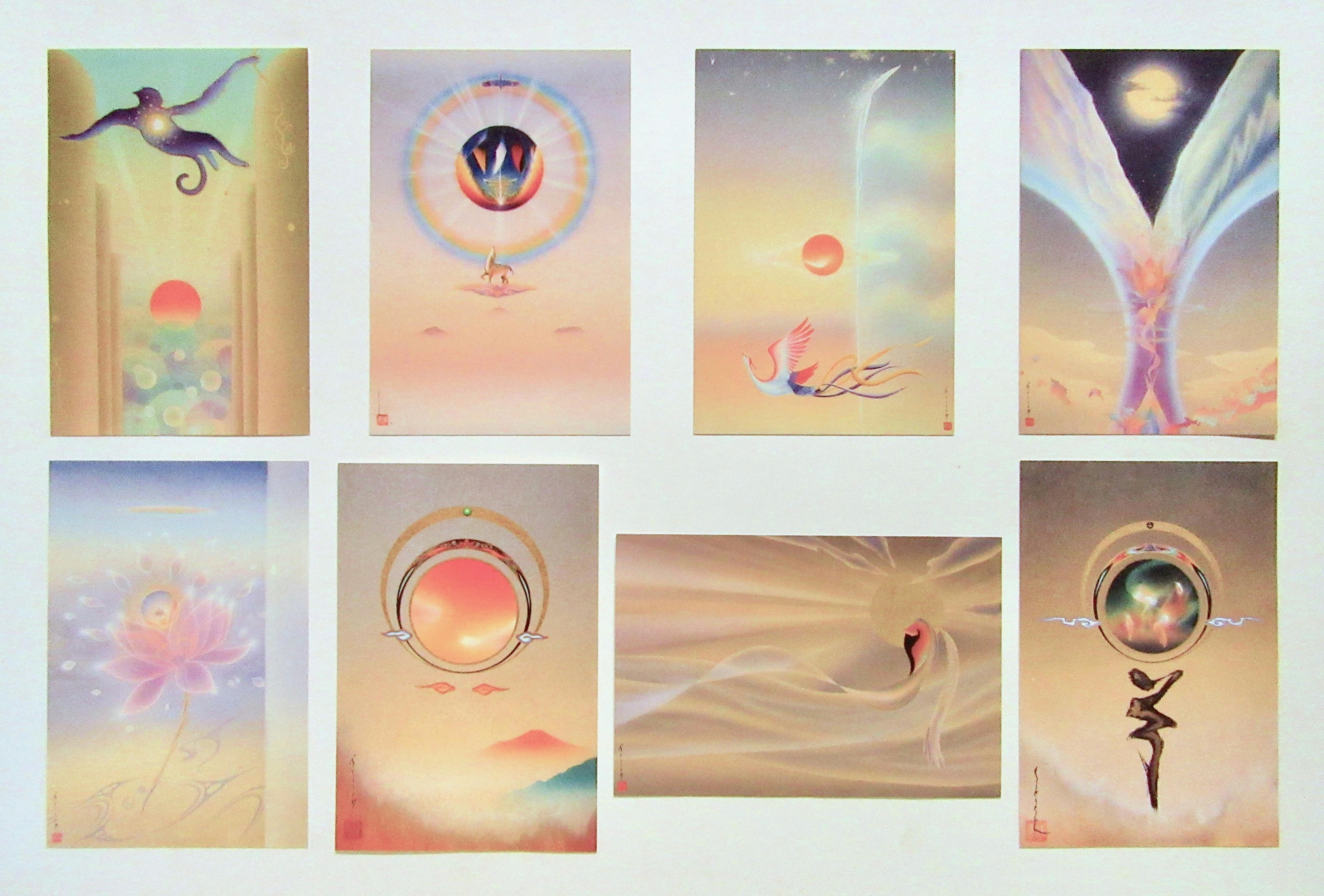 自然賛歌と宇宙的神秘性に満ちた画家伊藤清泉氏４０周年記念作品集を 