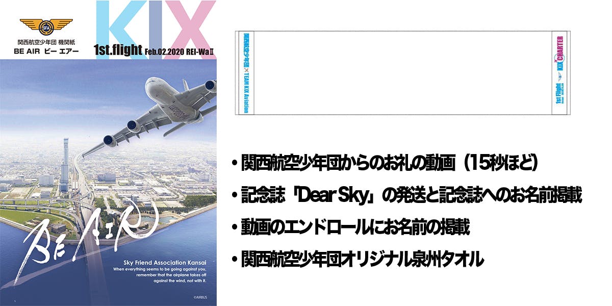 ピーチ初！遊覧飛行事業実現へ！記念誌「Dear Sky」＆動画をみんなで作りたい - CAMPFIRE (キャンプファイヤー)