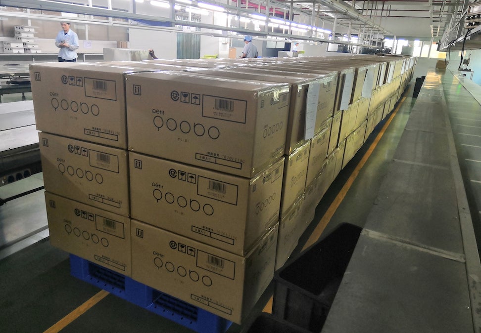 Petit Qooboが工場を出発しました