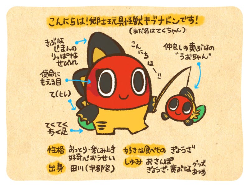 コロナに負けない 郷土玩具怪獣キブナドンの着ぐるみ化で宇都宮を応援したい Campfire キャンプファイヤー