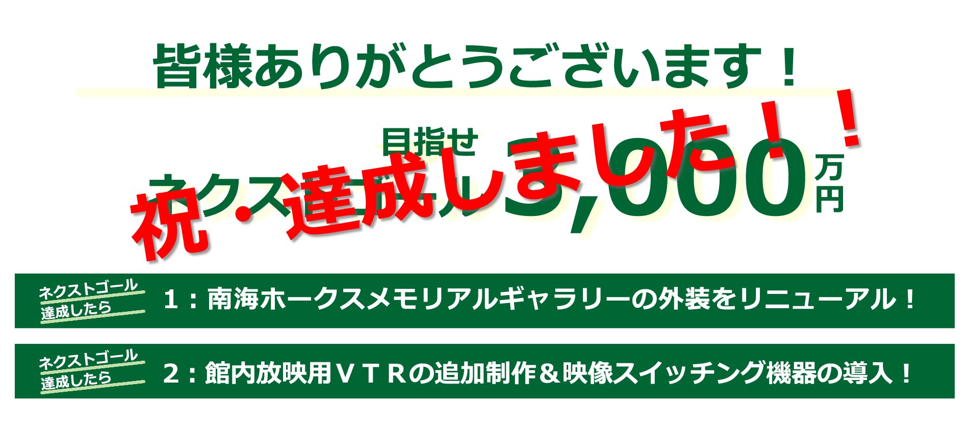 おかえり！ノムさん 大阪球場（なんばパークス）に。 - CAMPFIRE