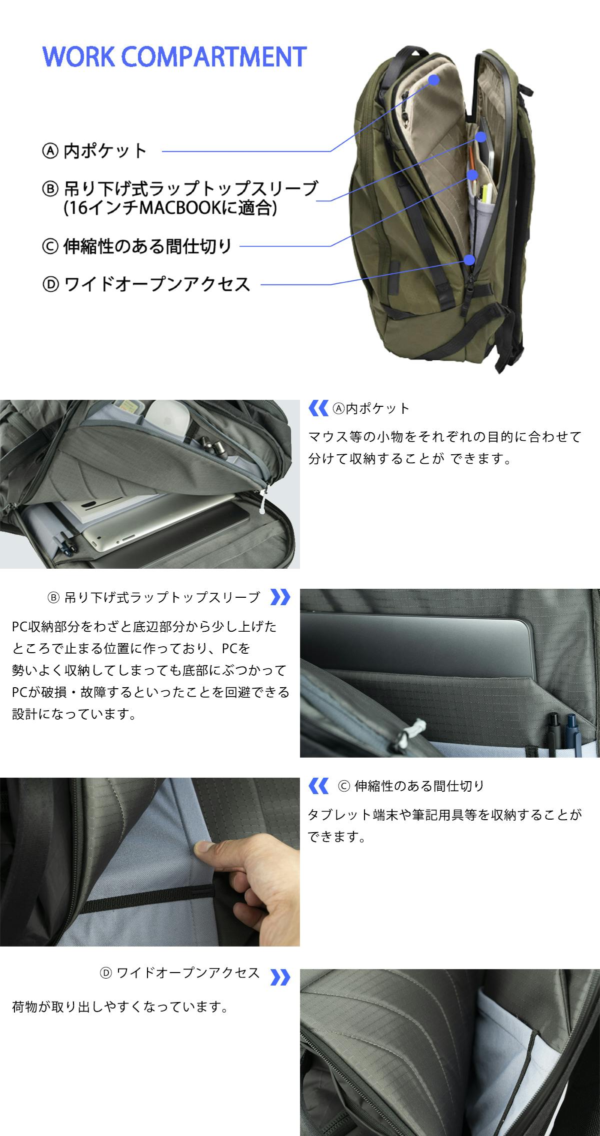 無重力バックパックが、ON/OFF兼用に進化！「Able Carry MAX」