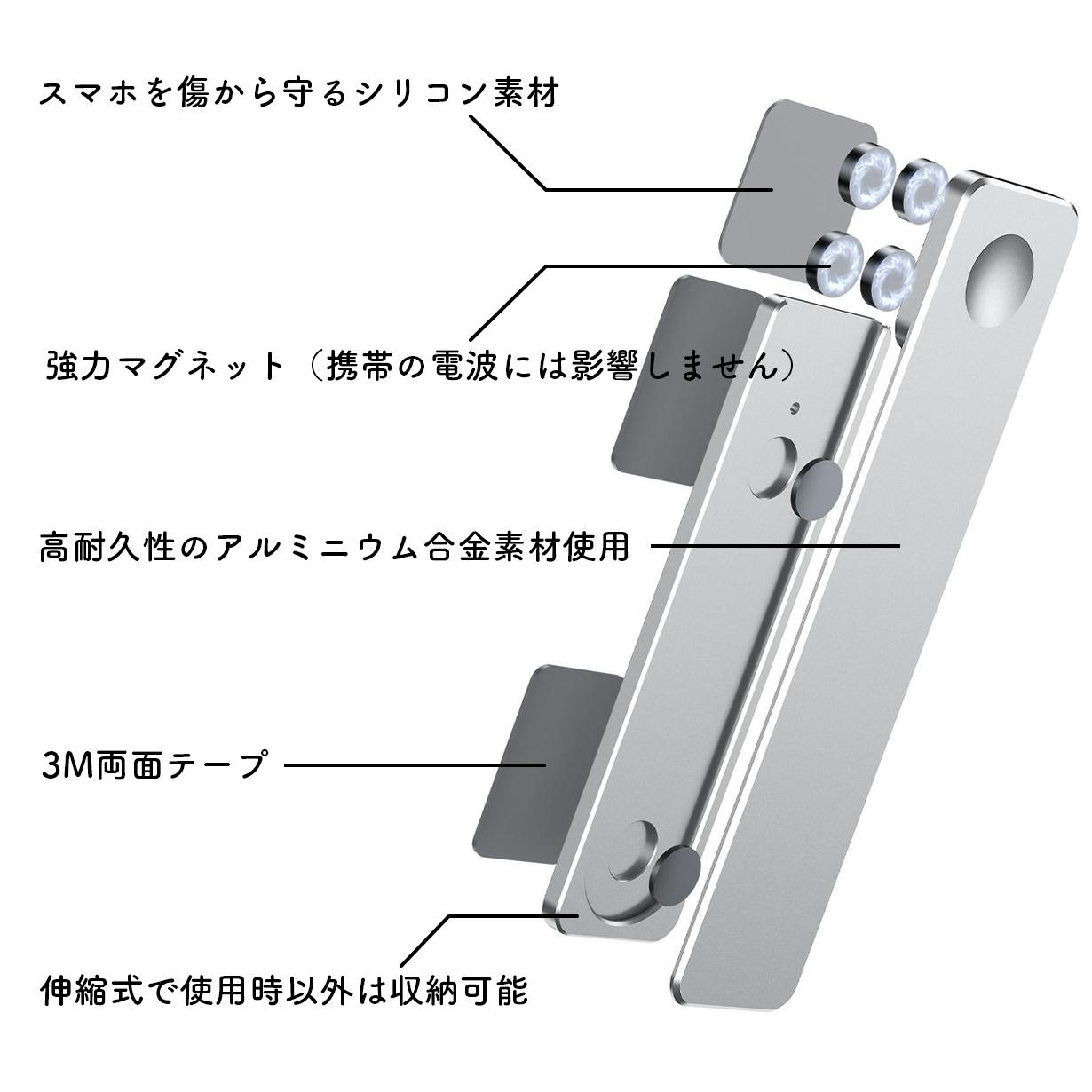 パソコン取り付け型スマホスタンド Pitapon であなたのおうち作業を効率化 Campfire キャンプファイヤー パソコン取り付け型スマホスタンド Pitapon であなたのおうち作業を効率化 Campfire キャンプファイヤー