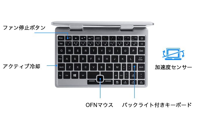 Falcon、最高のウルトラポータブル2 in 1ノートパソコン - CAMPFIRE
