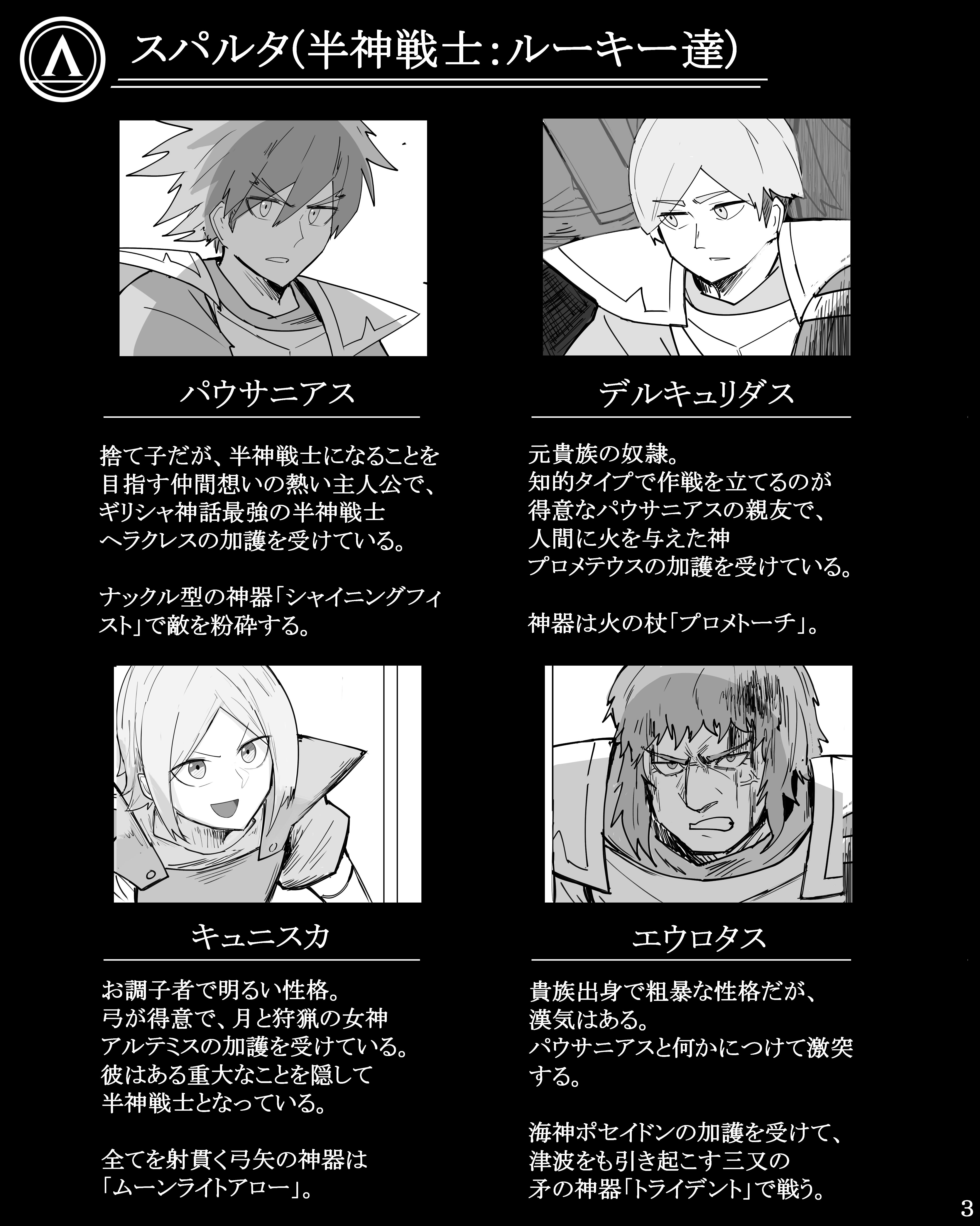 古代ギリシャ戦記 半神戦士スパルタン マンガ打ち切り防止プロジェクト Campfire キャンプファイヤー 古代ギリシャ戦記 半神戦士スパルタン マンガ打ち切り防止プロジェクト Campfire キャンプファイヤー