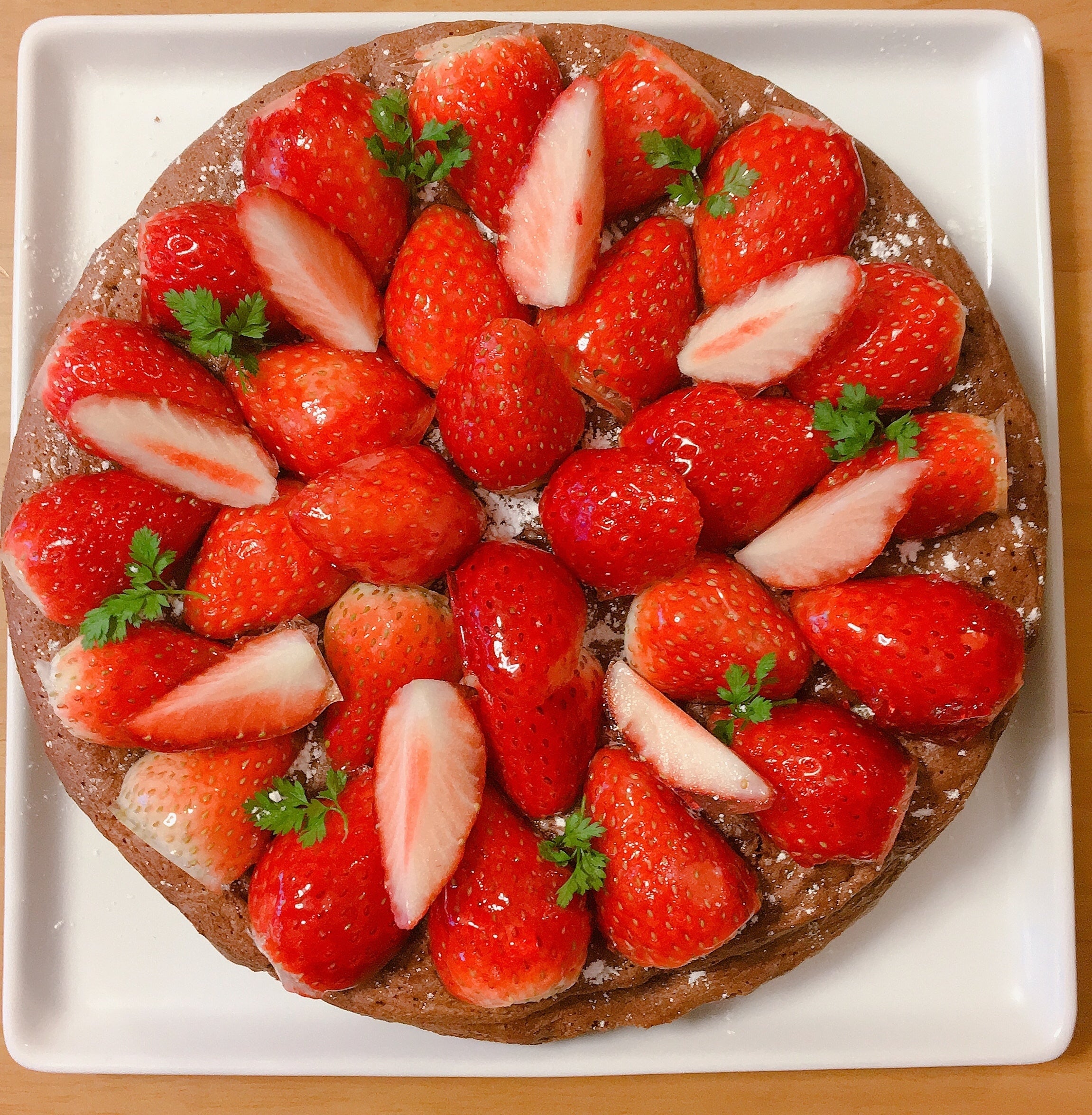 初めて作ったケーキ🍰