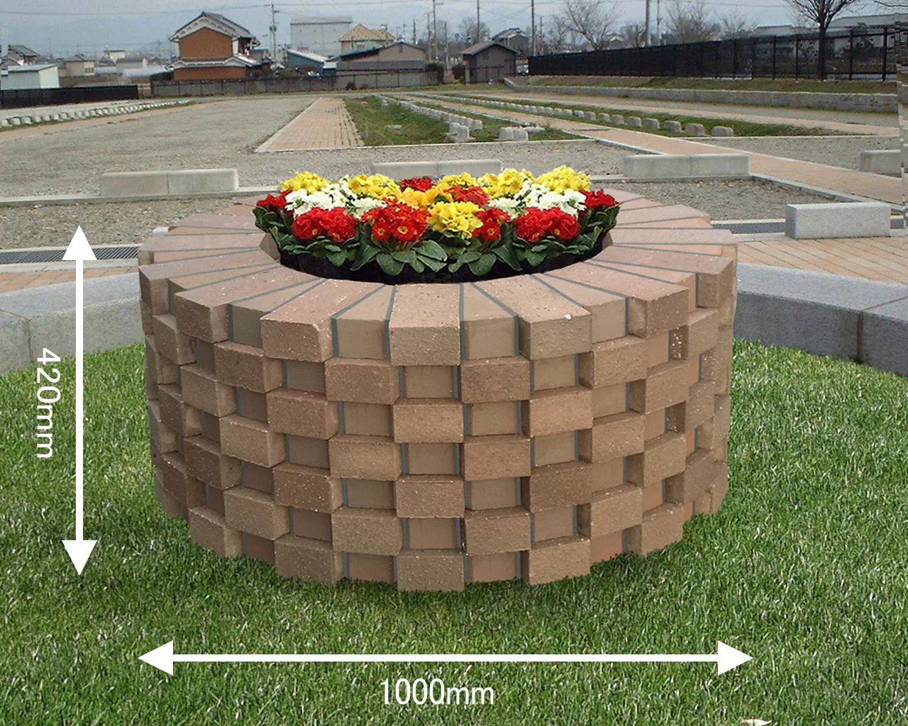 おしゃれな円形煉瓦花壇をdiyでつくる Campfire キャンプファイヤー おしゃれな円形煉瓦花壇をdiyでつくる Campfire キャンプファイヤー