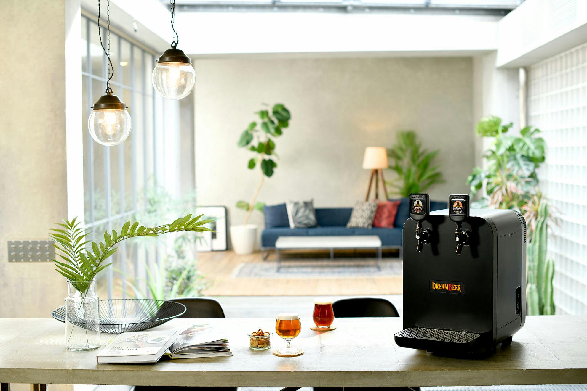 全国各地のクラフトビールを家庭用ビールサーバーで！夢のビール