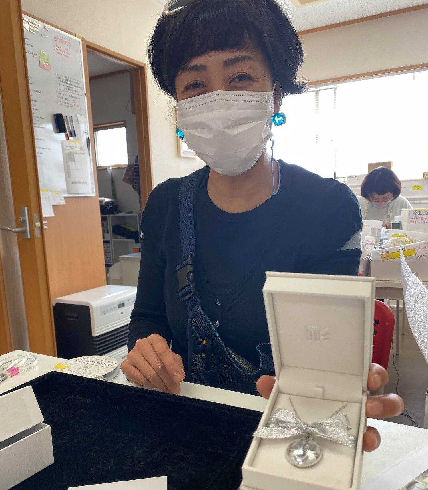 坂井社長自ら仕上げてくださった[cocur] fuku （コクール・福）
