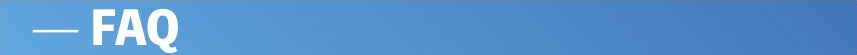 FAQです。