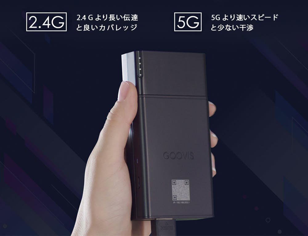 GOOVIS LITE超クリアな画像を出力できる3 Dヘッドマウント