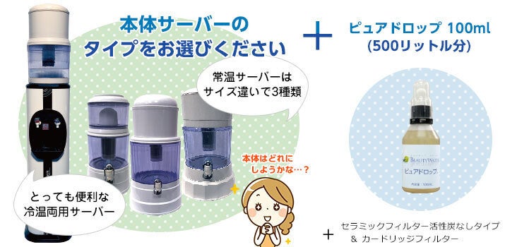 安心して飲める「ビューティーウォーター」を水で悩んでいる人に届け
