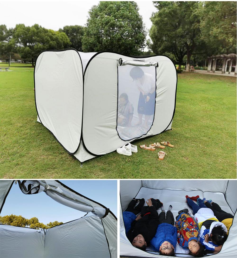 あなただけのプライベートな空間を 災害用 防災用にもなるワンタッチ避難用テント Campfire キャンプファイヤー あなただけのプライベートな空間を 災害用 防災用にもなるワンタッチ避難用テント Campfire キャンプファイヤー