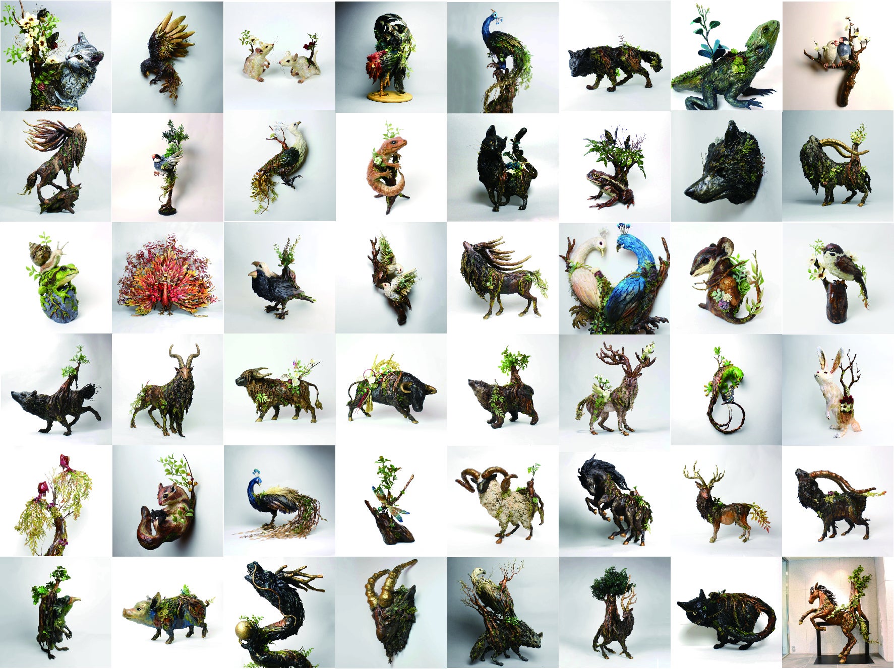 動物と植物の融合 【粘土彫刻 山羊蔵】作品集プロジェクト - CAMPFIRE