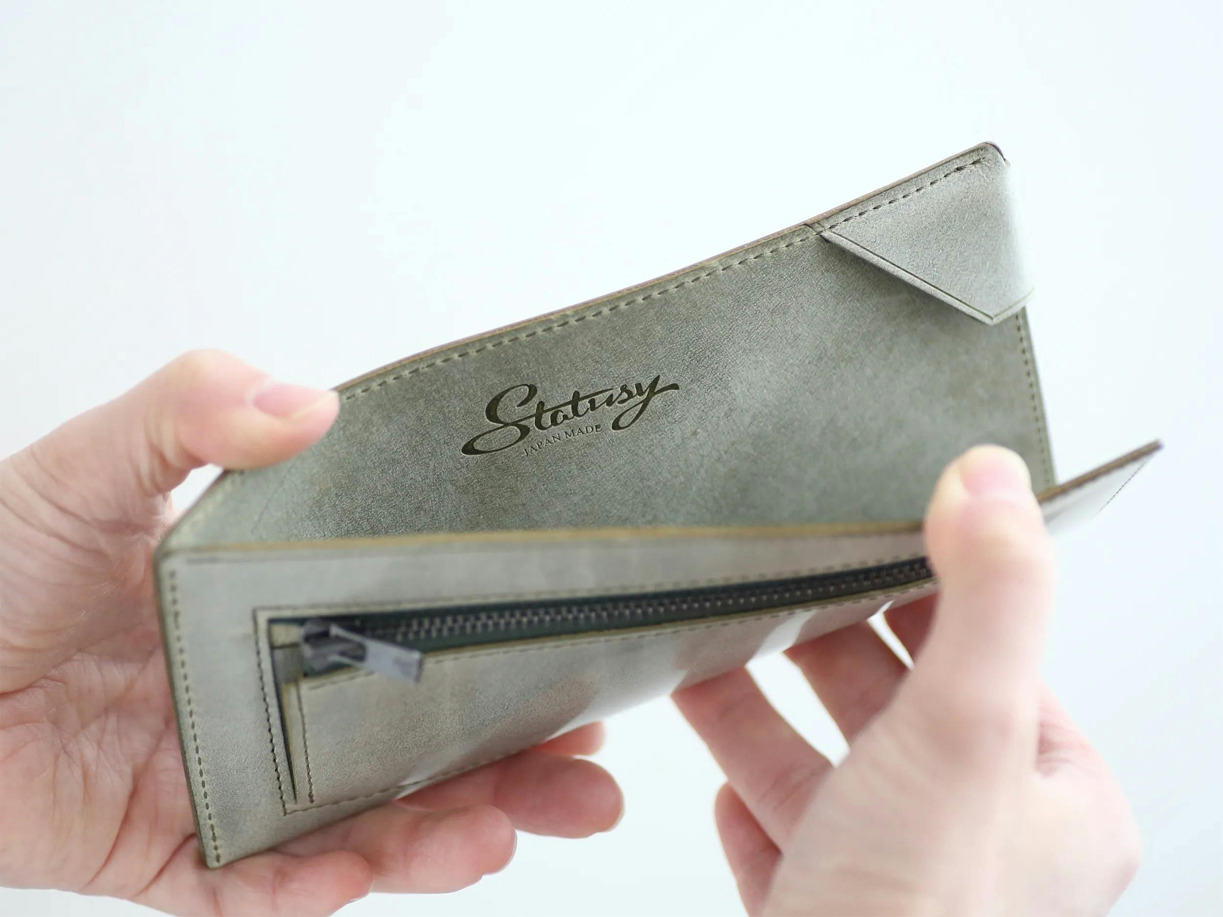 薄く！小さく！大容量な長財布『FRAGMAN bloom』日本製ハンドメイド 