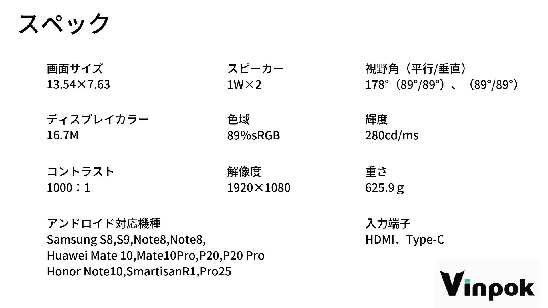 どこにいても、最高な効率で作業を。モバイルモニター「 Vinpok Split