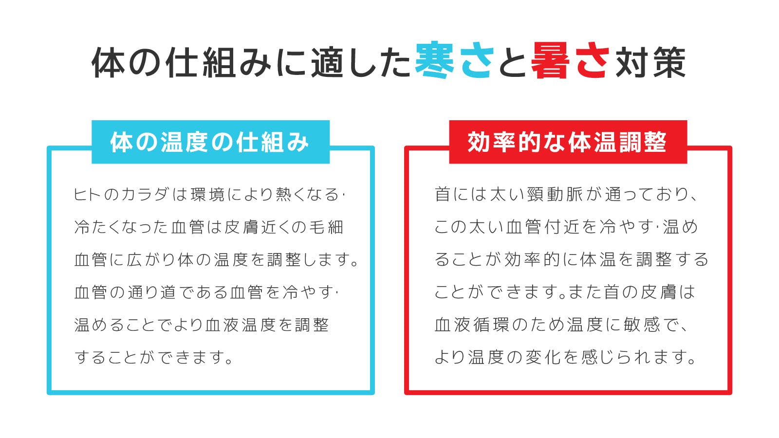 COOL & HOTを切り替えて 夏に冬に大活躍！ 首掛け冷温機 『ホットクル