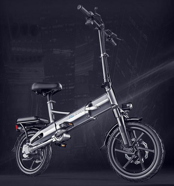 美品G-force G14 チェーンレス電動アシスト 折り畳み 自転車 チェーン不要・長距離走行！公道を走れる折りたたみ式チェーンレス電動