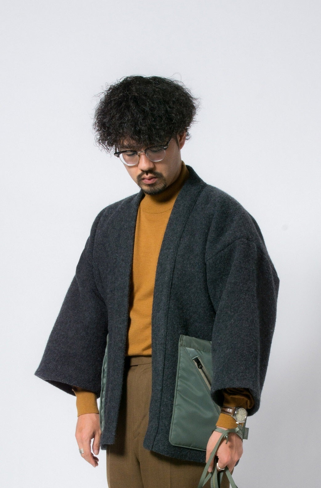 限定販売】co:do×HARVEST LABELのコラボレーション半纏＆巾着