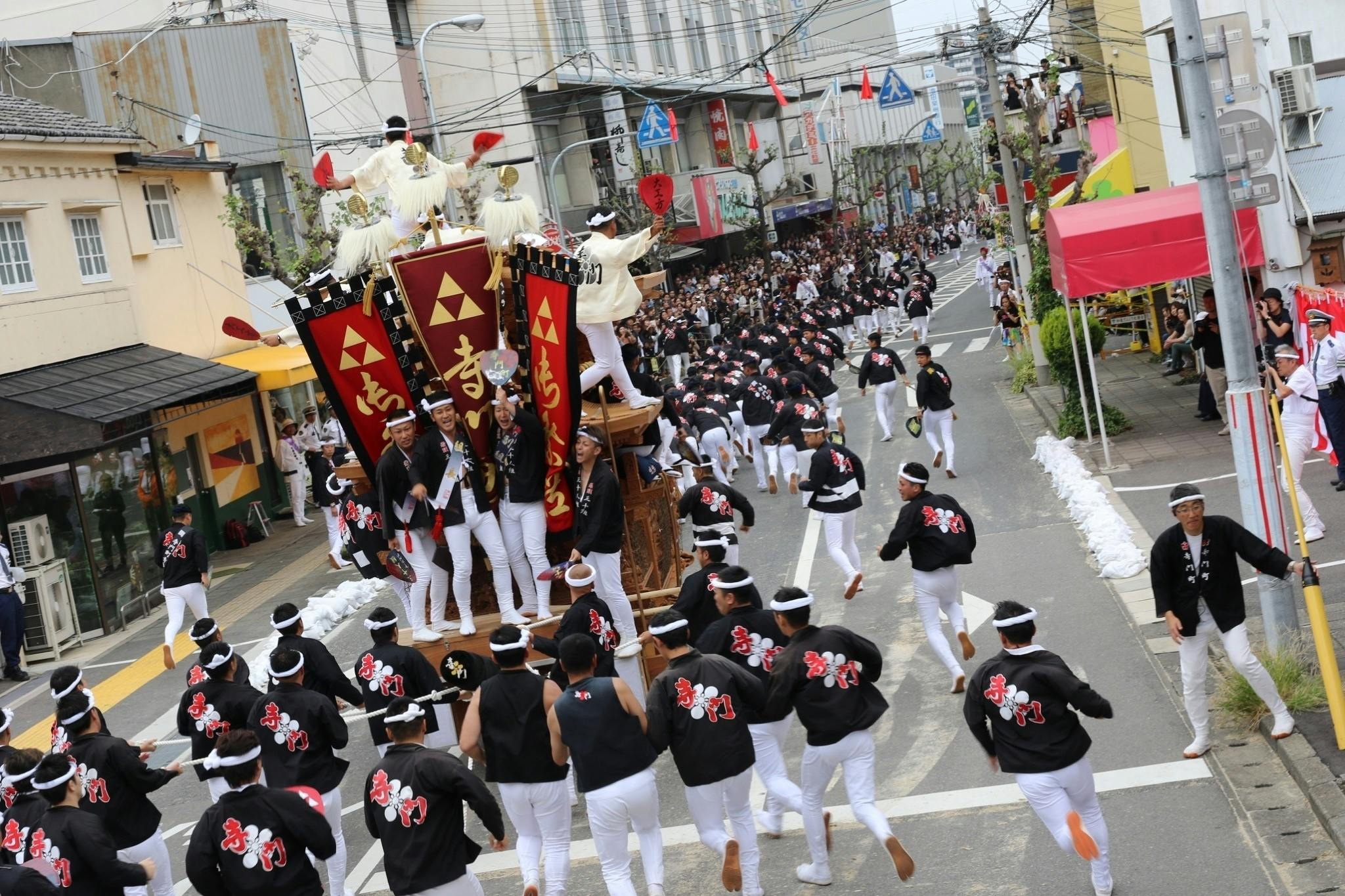 堺町 岸和田 だんじり 旧市 やりまわし タオル 祭 - 生活雑貨