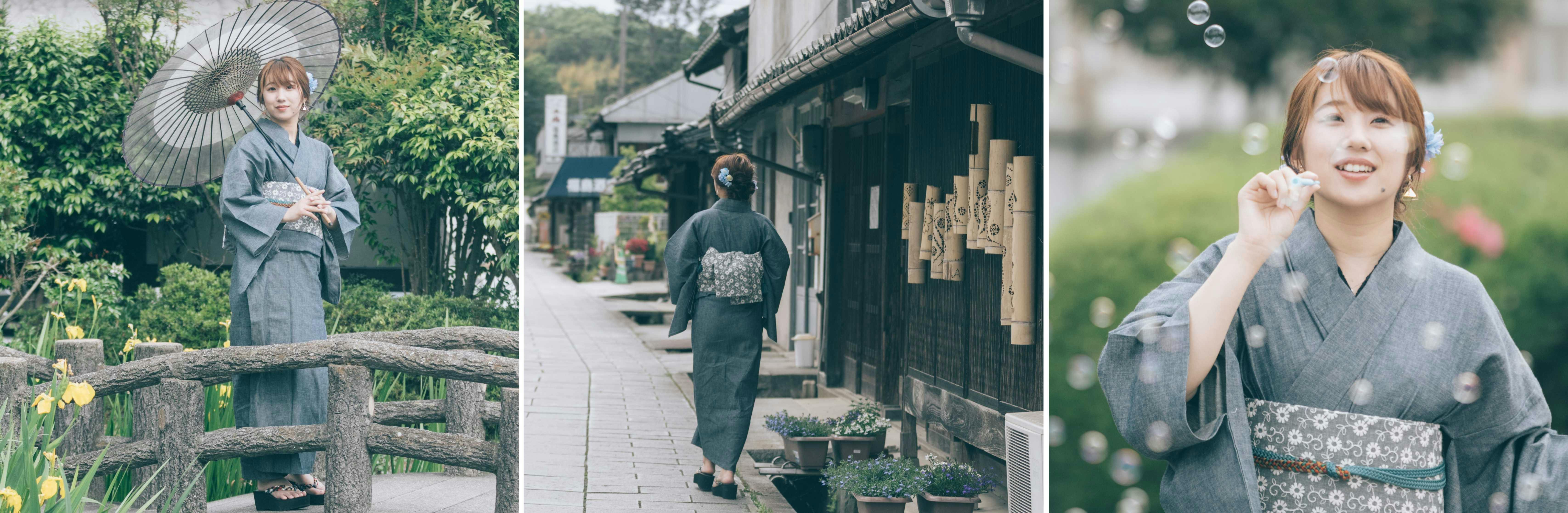 50年の歴史を持つ縫製工場の挑戦！オール岡山製のデニム浴衣を愉しんで