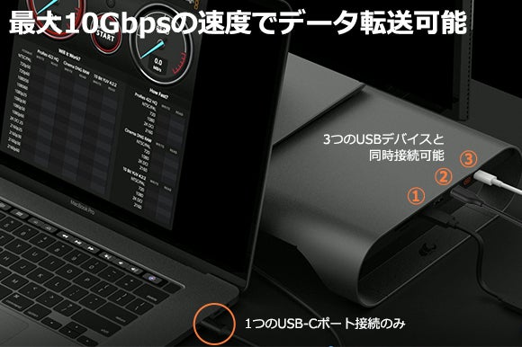 7in1ハブ搭載でデスク環境をミニマルに 『ProBase Gen2』 - CAMPFIRE