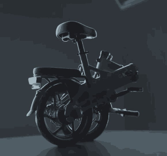 美品G-force G14 チェーンレス電動アシスト 折り畳み 自転車 チェーン不要・長距離走行！公道を走れる折りたたみ式チェーンレス電動