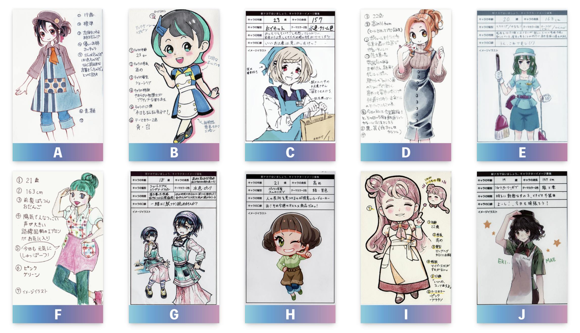 みんなで選ぶ 駅ナカ応援キャラクター で全国の駅ナカを盛り上げたいッ Campfire キャンプファイヤー みんなで選ぶ 駅ナカ応援キャラクター で全国の駅ナカを盛り上げたいッ Campfire キャンプファイヤー