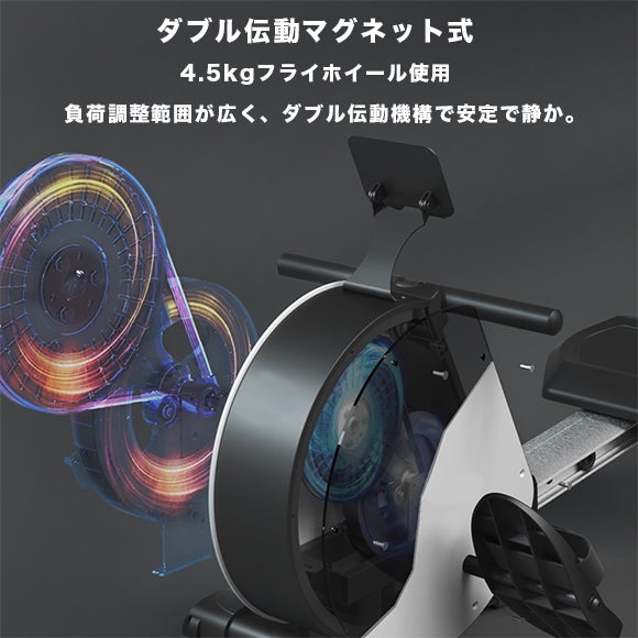 TUNTURI パワーローイングマシン GO ROW 30 トレーニングマシン 動作