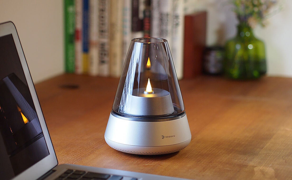 ずっとぼんやり眺めていたい】北欧発、360°サウンドのLEDランタン
