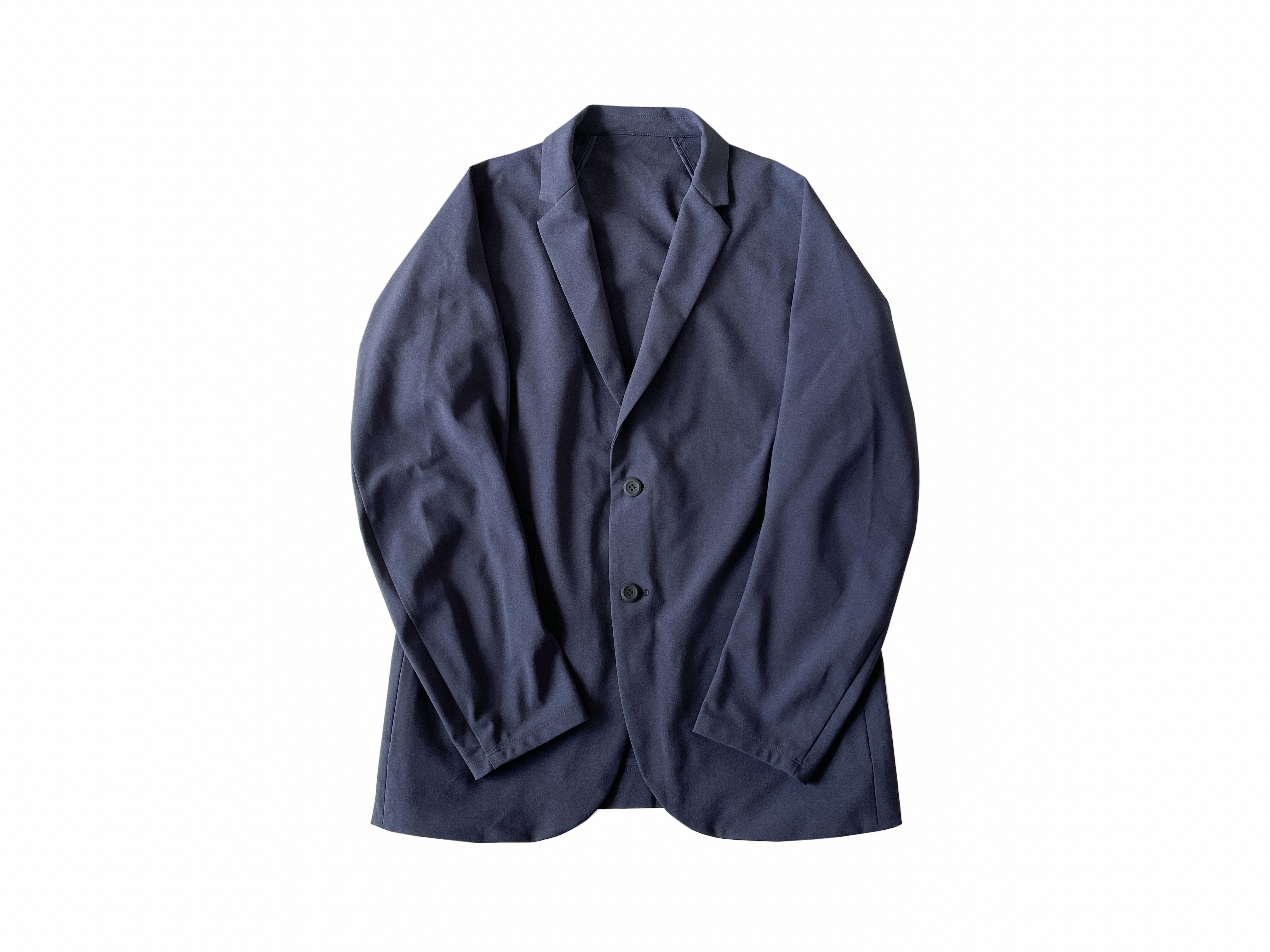 美品 MNMM ミニマリスト HAORI ノーカラージャケット 2 チャコール ミニマリストのための、肩肘張らないニューノーマルなジャケット