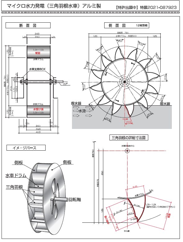 河川や小川を利用したマイクロ水力発電装置の試作実験に資金協力を Campfire キャンプファイヤー 河川や小川を利用したマイクロ水力発電装置の試作実験に資金協力を Campfire キャンプファイヤー