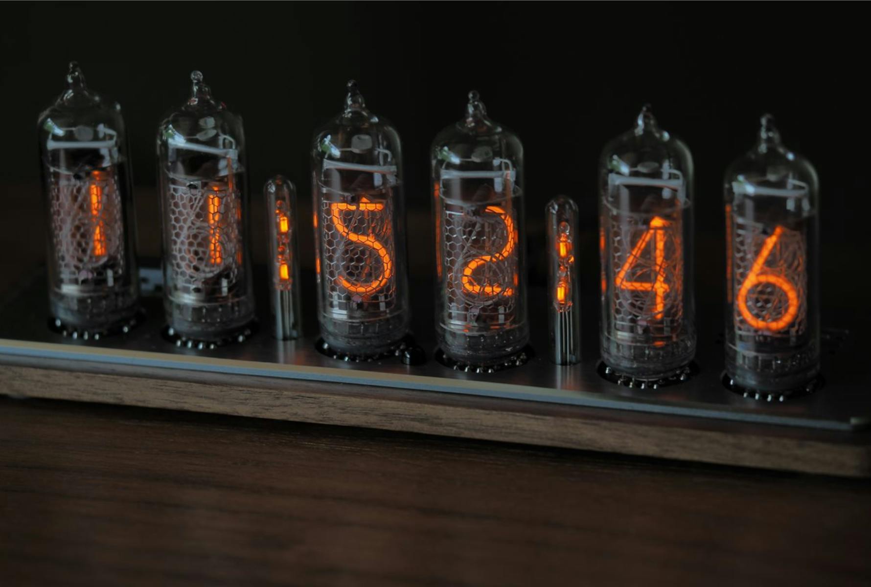 NEW限定品 ニキシー管時計 Nixie Tube IN-14 USB 4-tubesの通販 by うにとろ's shop｜ラクマ 
