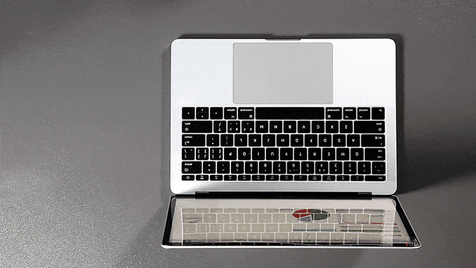 MacBookの機能がアップする！9つのドック付本革ケース 「DOCKCASE