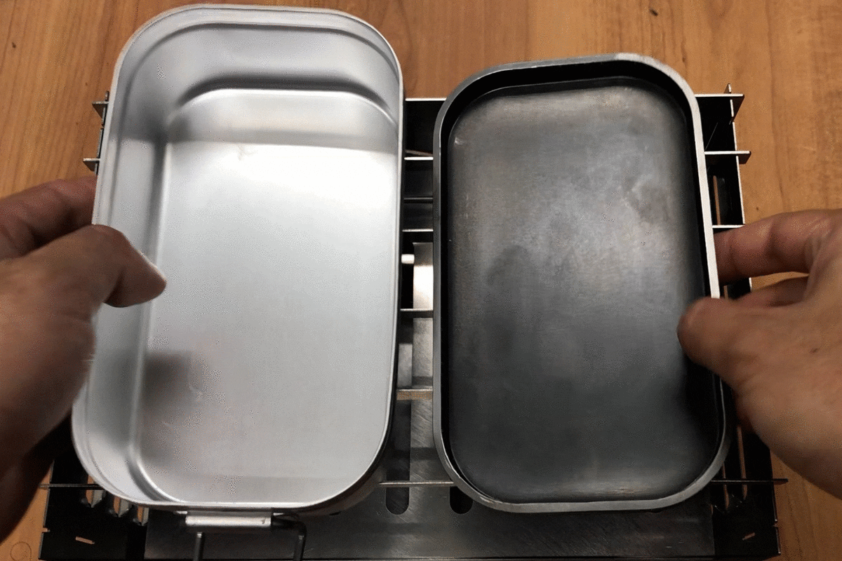 メスティンの蓋で肉が焼けたらを実現 アウトドアで大活躍の蓋型鉄板 ロックパン Campfire キャンプファイヤー メスティンの蓋で肉が焼けたらを実現 アウトドアで大活躍の蓋型鉄板 ロックパン Campfire キャンプファイヤー