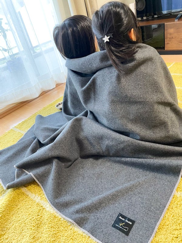 高級ラムウールブランケット / ラグマット 秋冬のキャンプのお供に