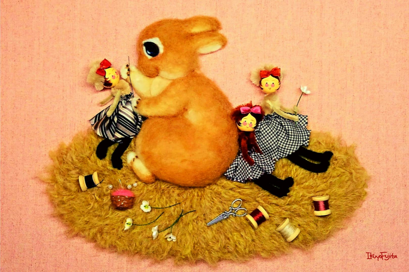 うさぎといっしょにモールのポーズドールをつくりませんか Campfire キャンプファイヤー うさぎといっしょにモールのポーズドールをつくりませんか Campfire キャンプファイヤー