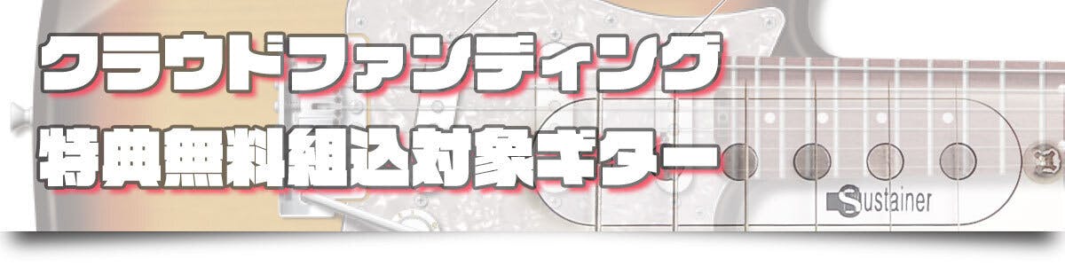 FERNANDES SUSTAINER」（エレキギター用弦振動持続装置） - CAMPFIRE (キャンプファイヤー)