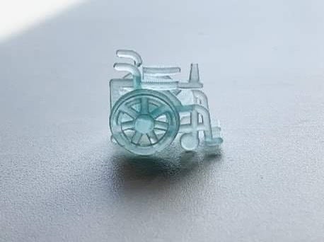 パラアーチェリー用のコマ