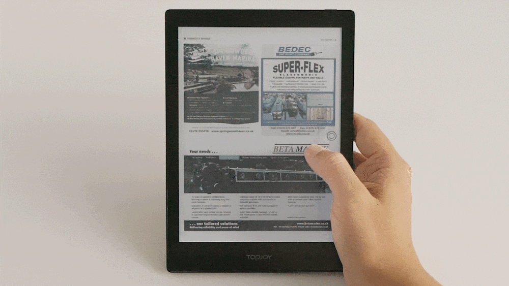 TopJoy Butterflyポケットサイズのカラー電子書籍リーダー日本初 TopJoy Butterflyポケットサイズのカラー電子書籍リーダー日本初