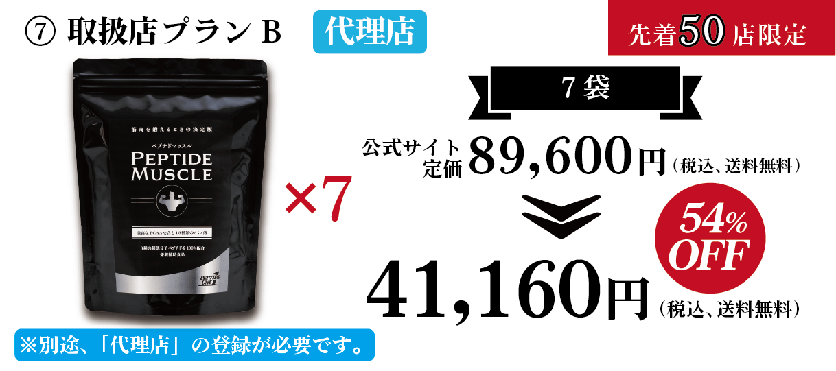 【筋肉を鍛えるときの決定版！】究極のプロテイン＝ペプチドマッスルを早割予約で！！