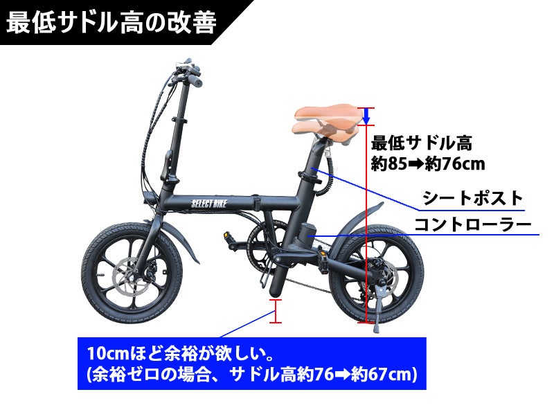 折りたたみ電動アシスト機能付きの自転車 大の大人が快適に乗れる「折りたたみ電動アシスト自転車」 - CAMPFIRE