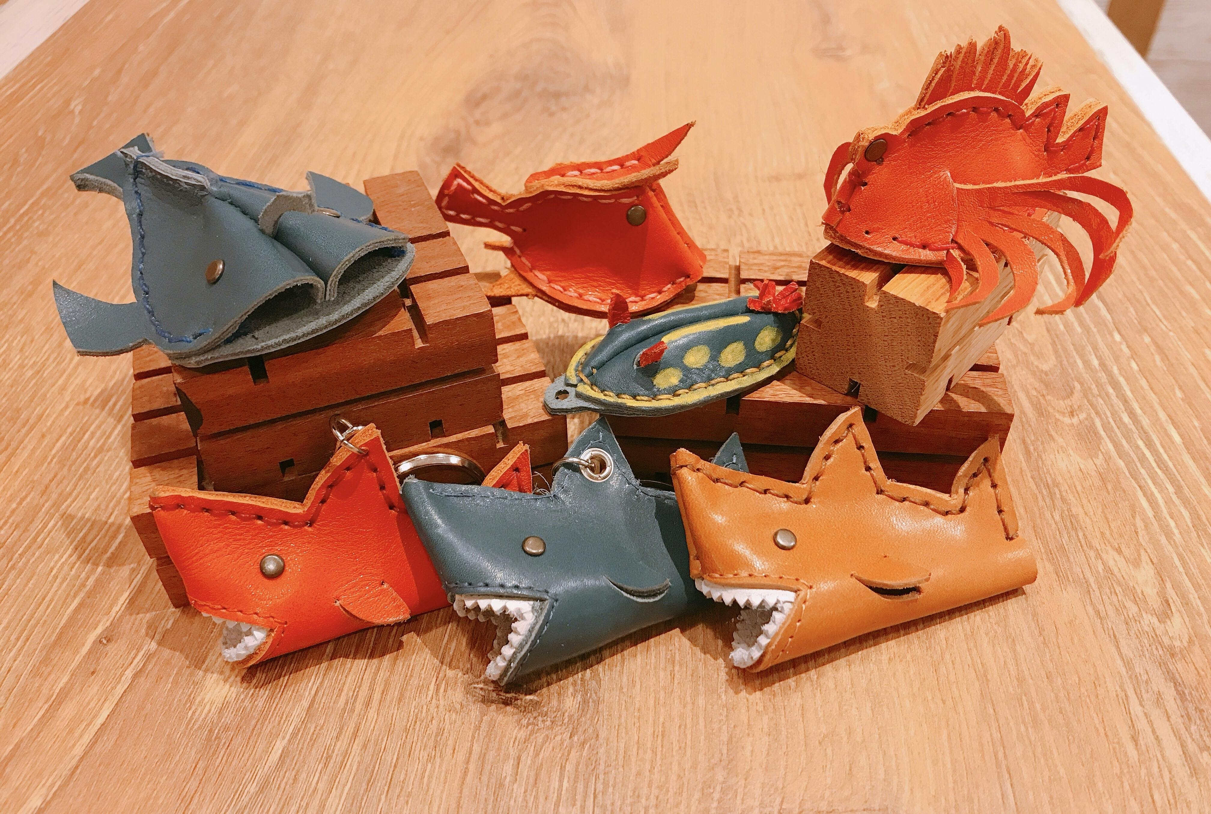 連れて歩ける かわいい海の生物たち レザーグッズから身近な海に興味を持って欲しい Campfire キャンプファイヤー 連れて歩ける かわいい海の生物たち レザーグッズから身近な海に興味を持って欲しい Campfire キャンプファイヤー